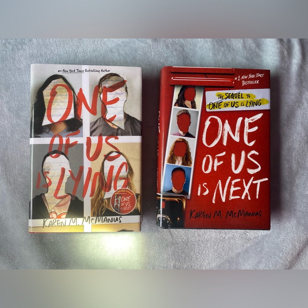 One Of Us Is Lying / One Of Us Is Next Hardcover Books